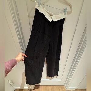 Noli Two-Tone Wide Leg Pants